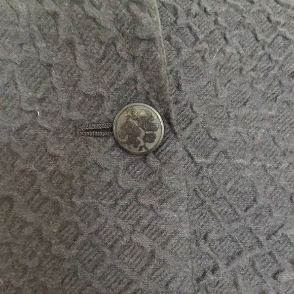 Armani Collezioni Blazer Black Made in Italy Size 16 - Picture 5 of 10